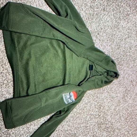 GRSTR Other - Green zip up jacket for small kids